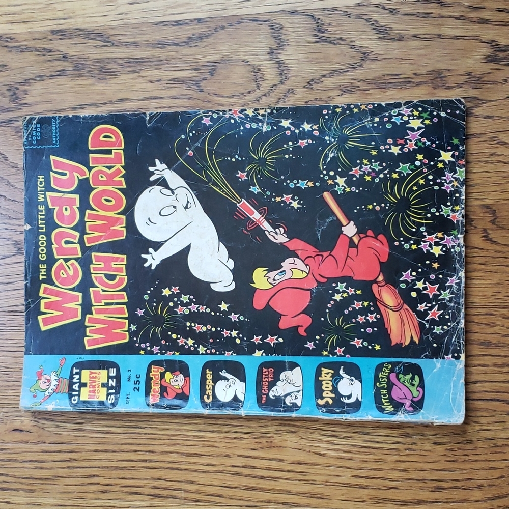 Vintage 60s Wendy Witch World Vol. 1 No. 2 Harvey Comics Comic Book